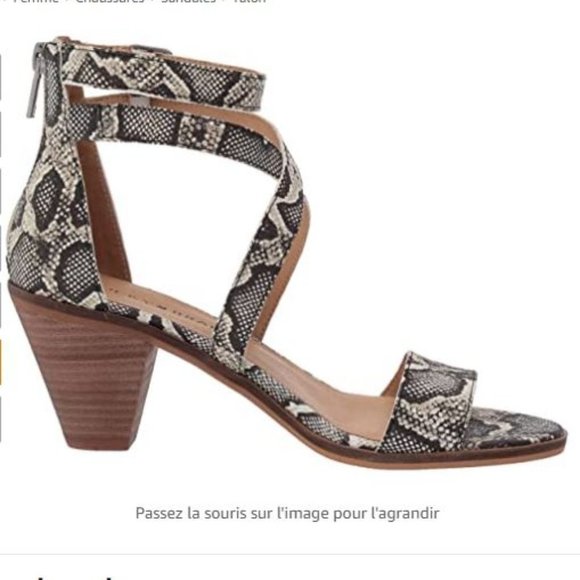 NEW Lucky Brand Women's Ressia Heeled Sandal 6.5 and 8.5 - Picture 7 of 7